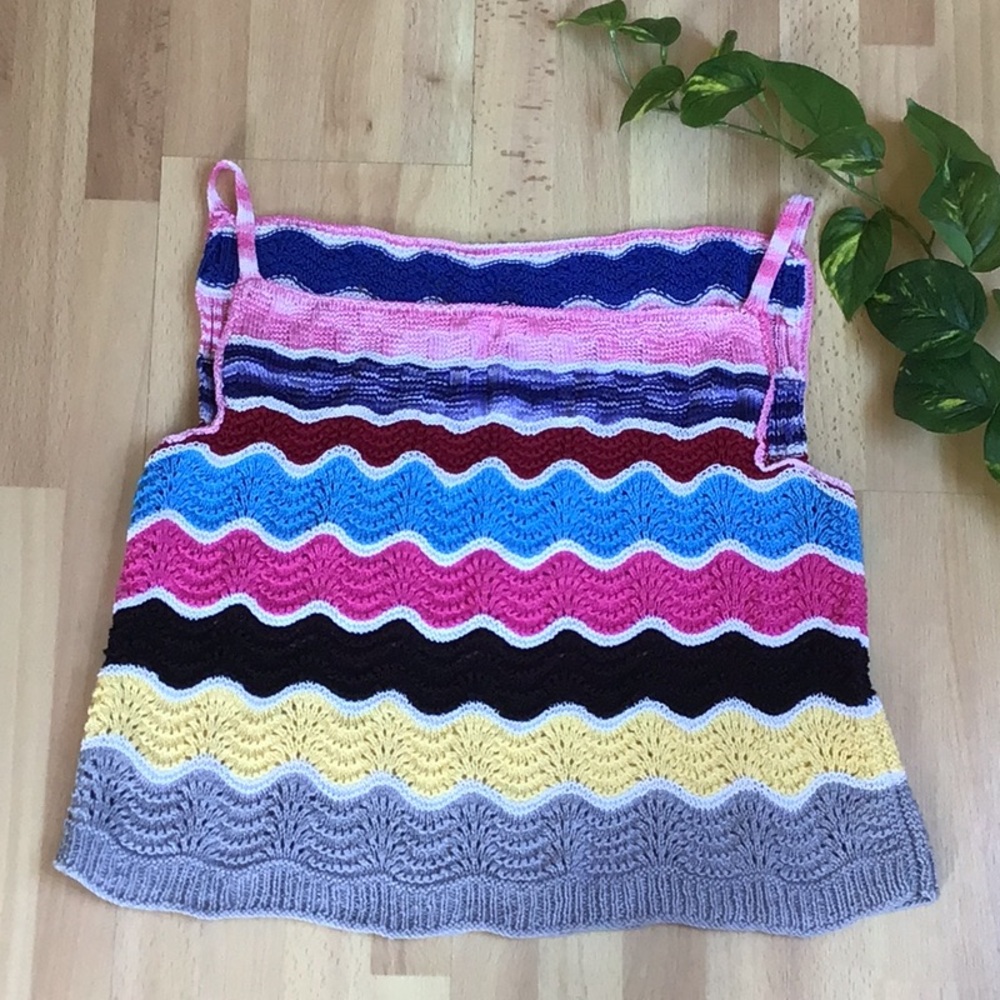 Colorful Crochet Tank Top - Picture 8 of 16